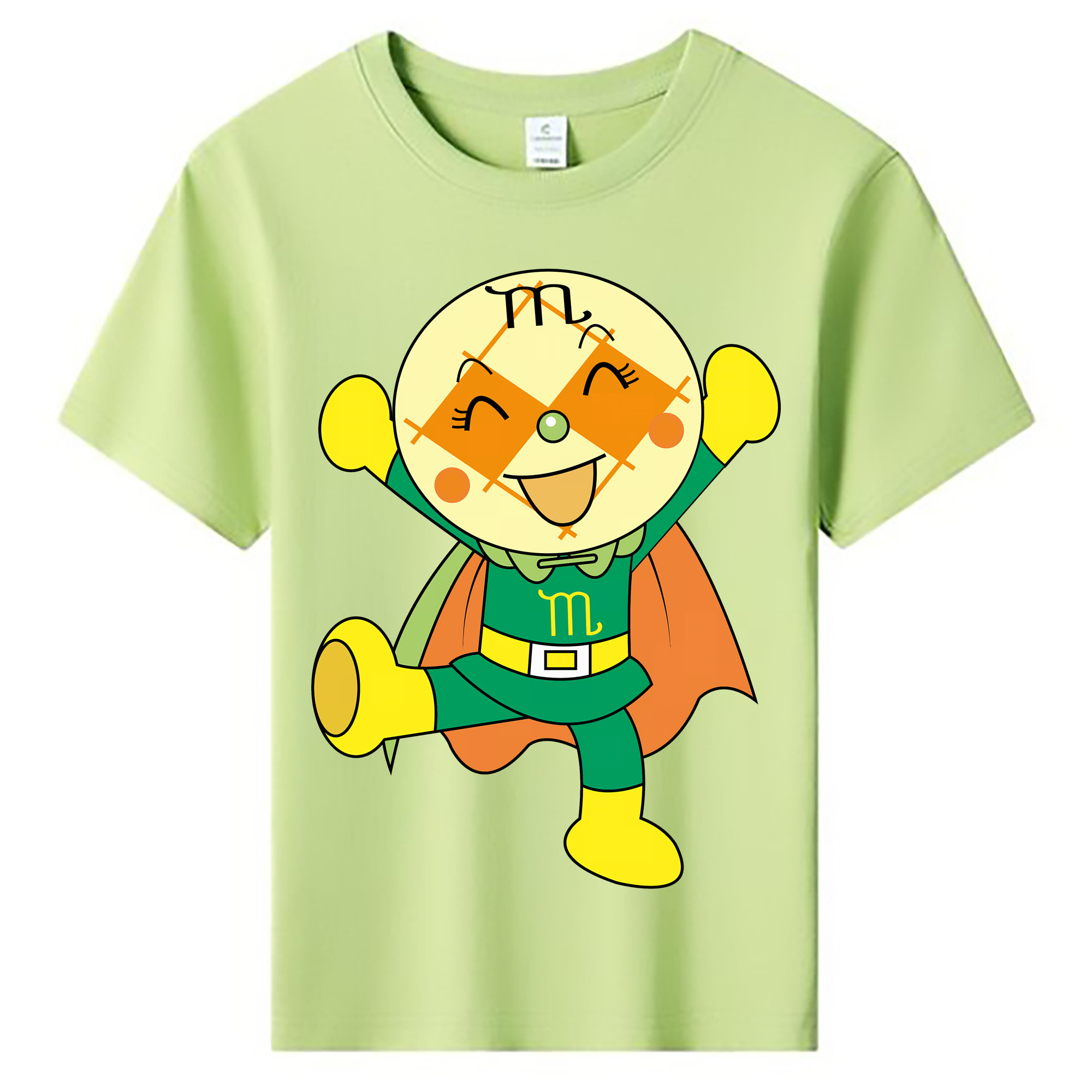（画像用） アンパンマン Anpanman 綿100％キッズTシャツ（フロントプリント）